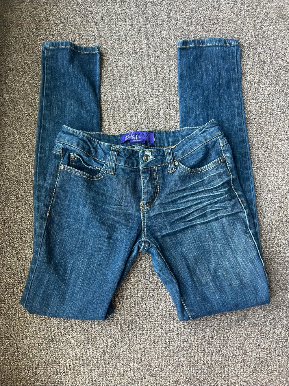Miley Cyrus Low rise y2k straight leg jeans
